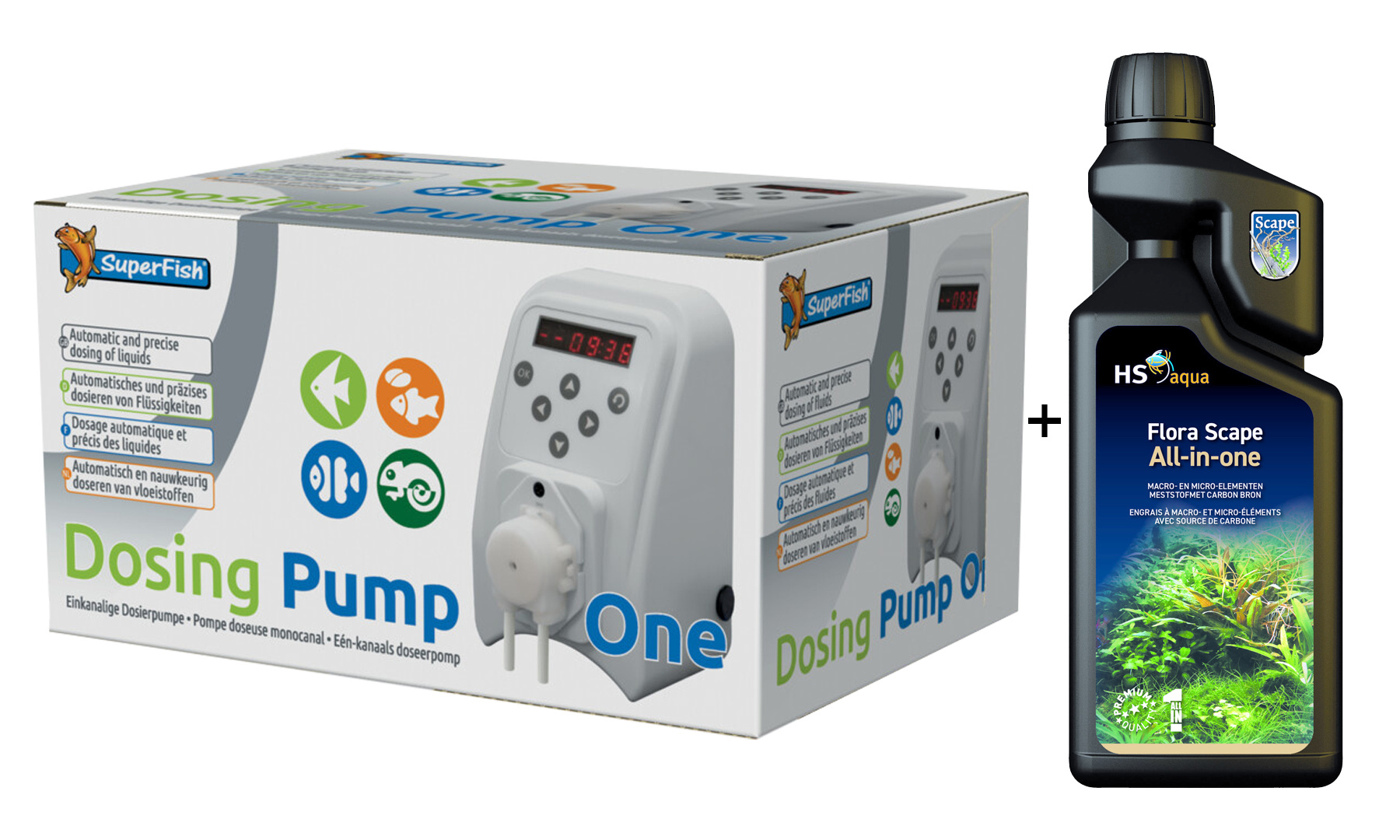 Superfish Dosing Pump One met plantenvoeding