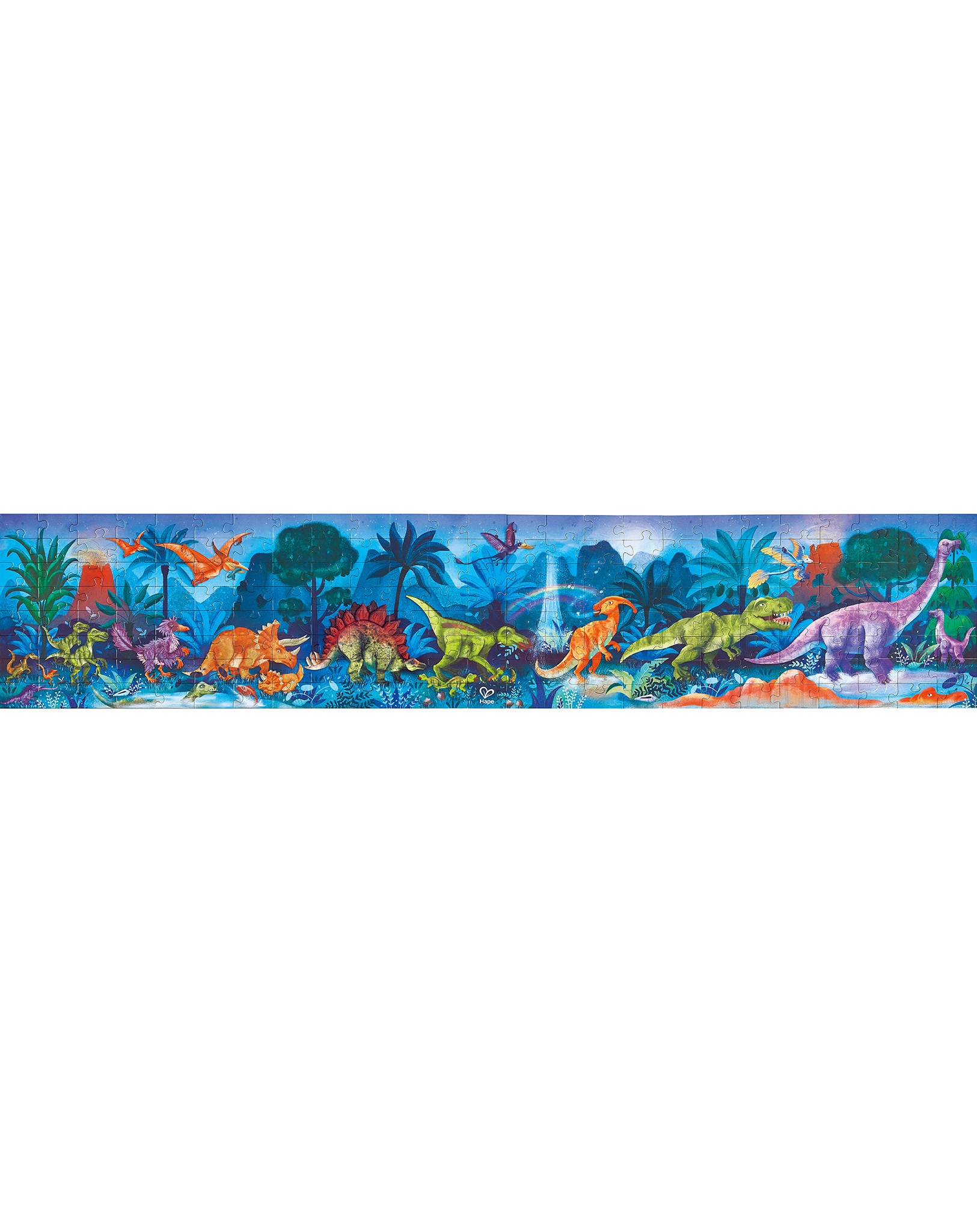 Panorama-Puzzle DINOSAURIER 210-teilig