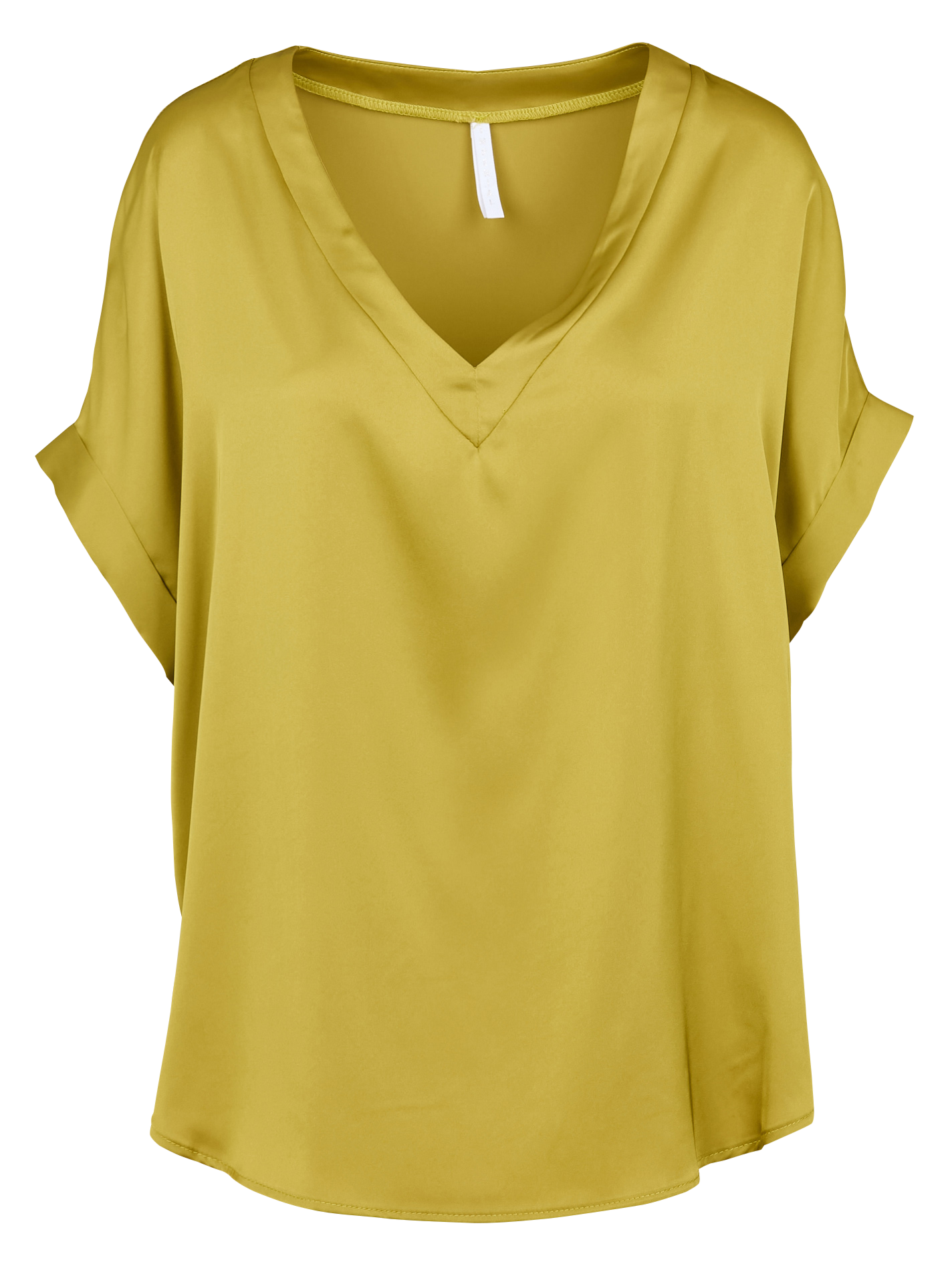 Top col V| Jaune