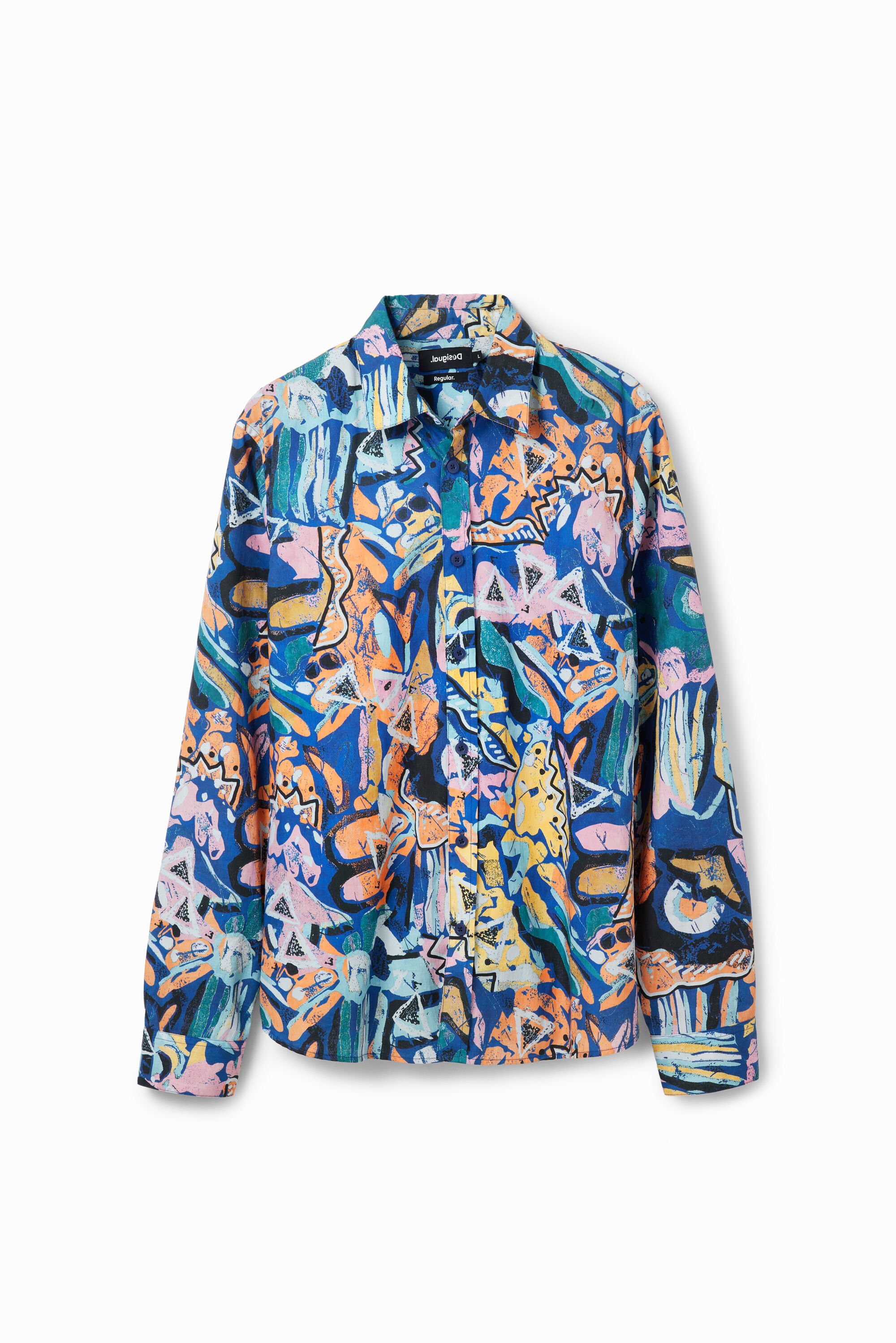 Chemise arty manches longues