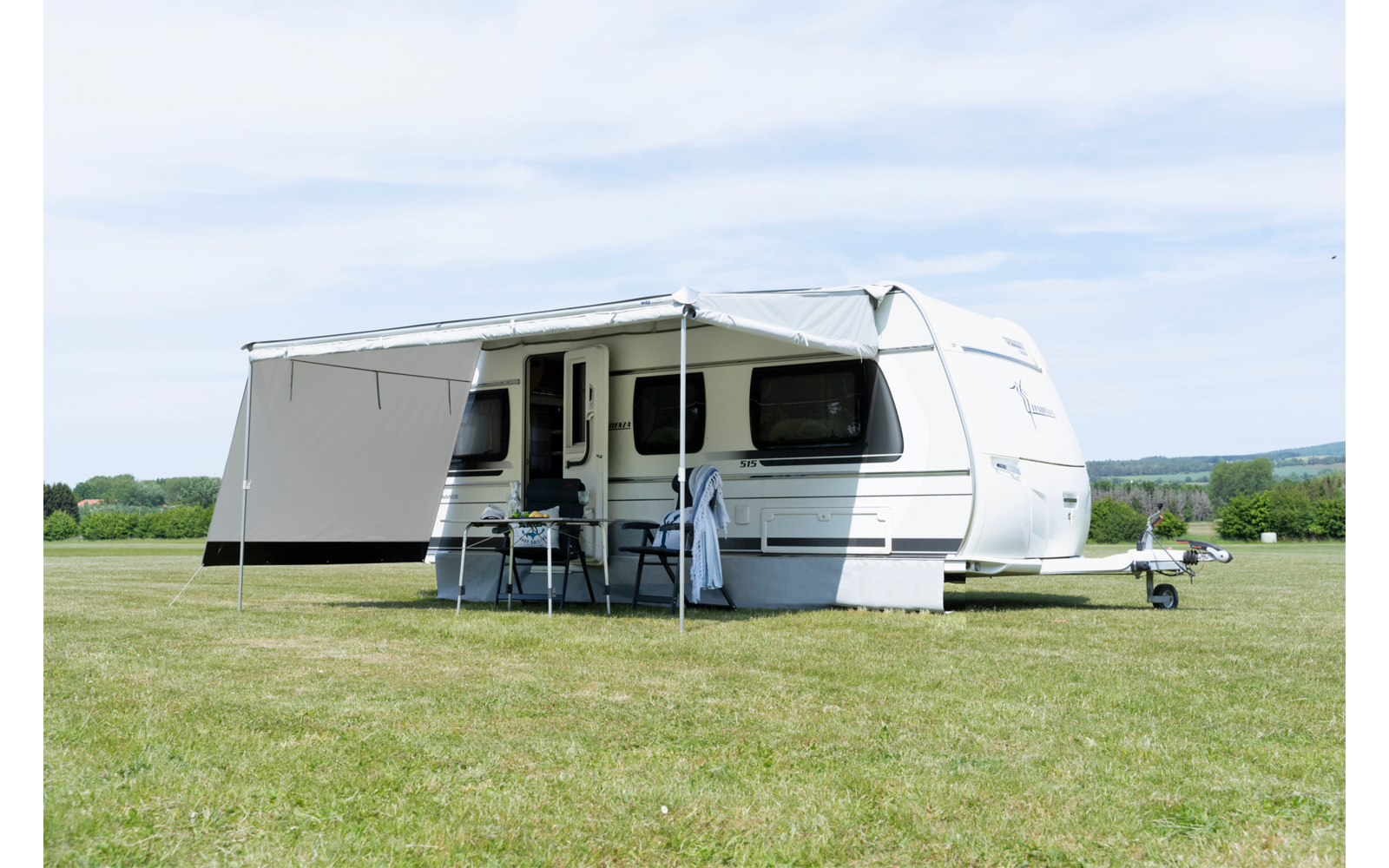 Wigo Rolli Protect Regen und Sichtschutz Vorderwand 300 cm
