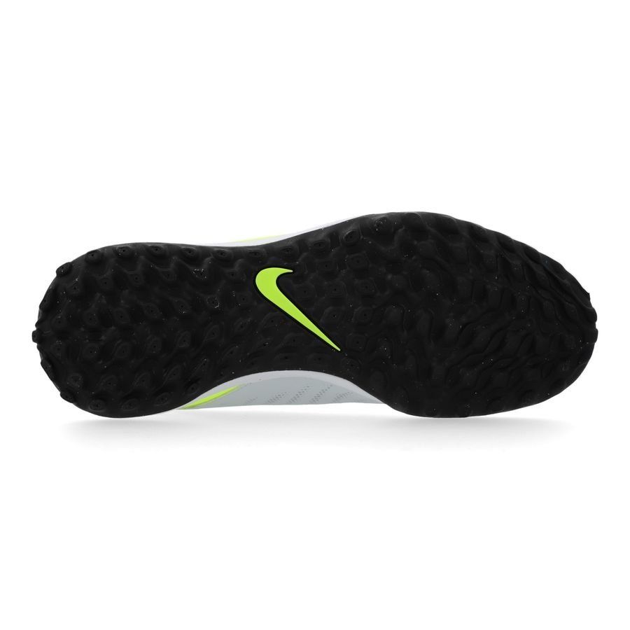 Nike Phantom GX II Academy TF Mad Voltage - Argenté/Noir/Jaune Fluo Enfant