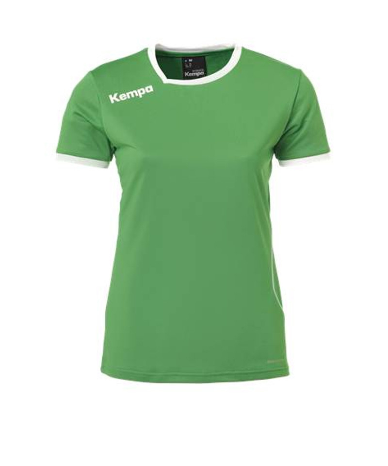 Kempa Curve Trikot T-Shirt Damen Grün Weiss F07