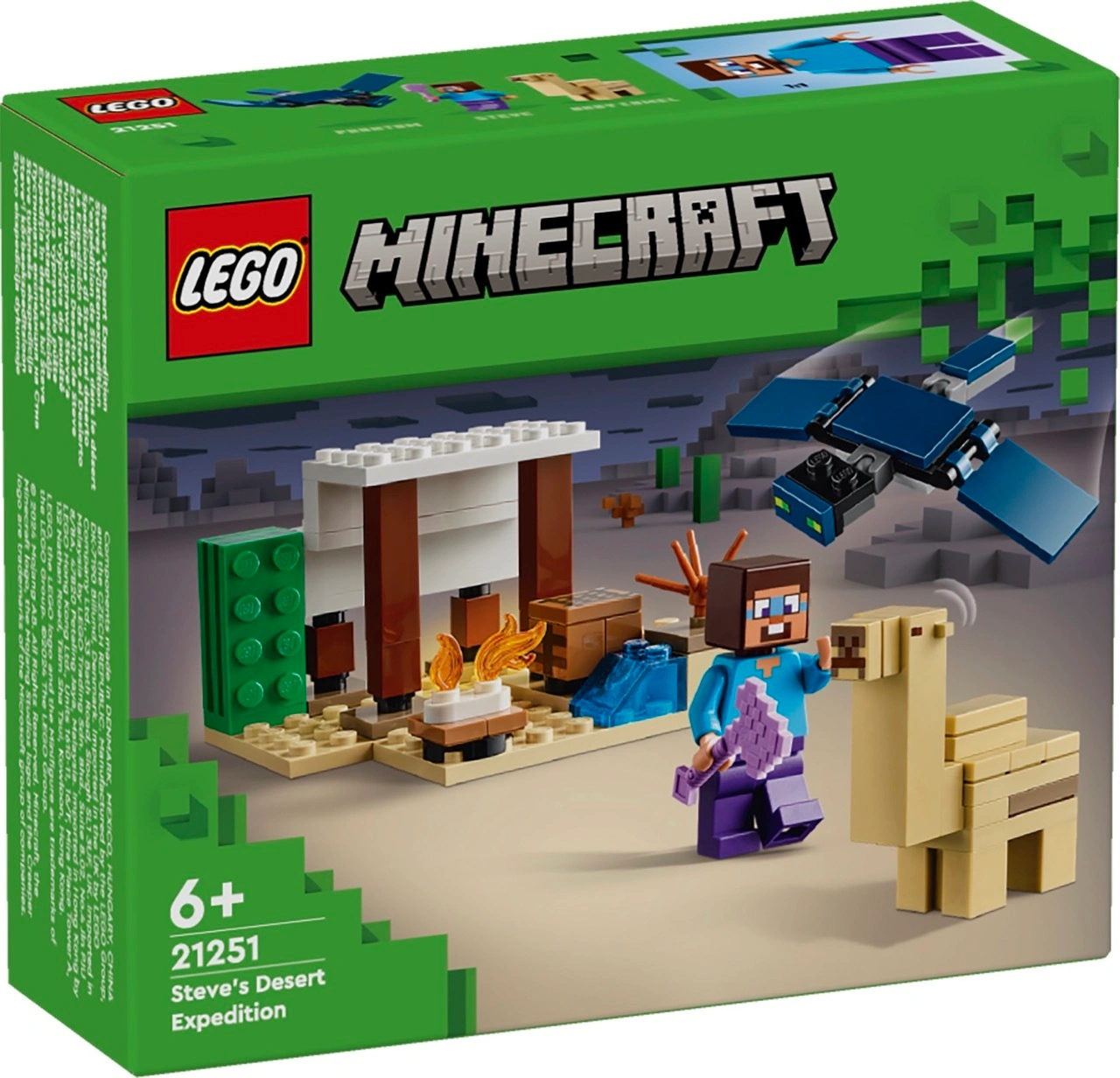 LEGO® Minecraft™ 21251 STEVES WÜSTENEXPEDITION