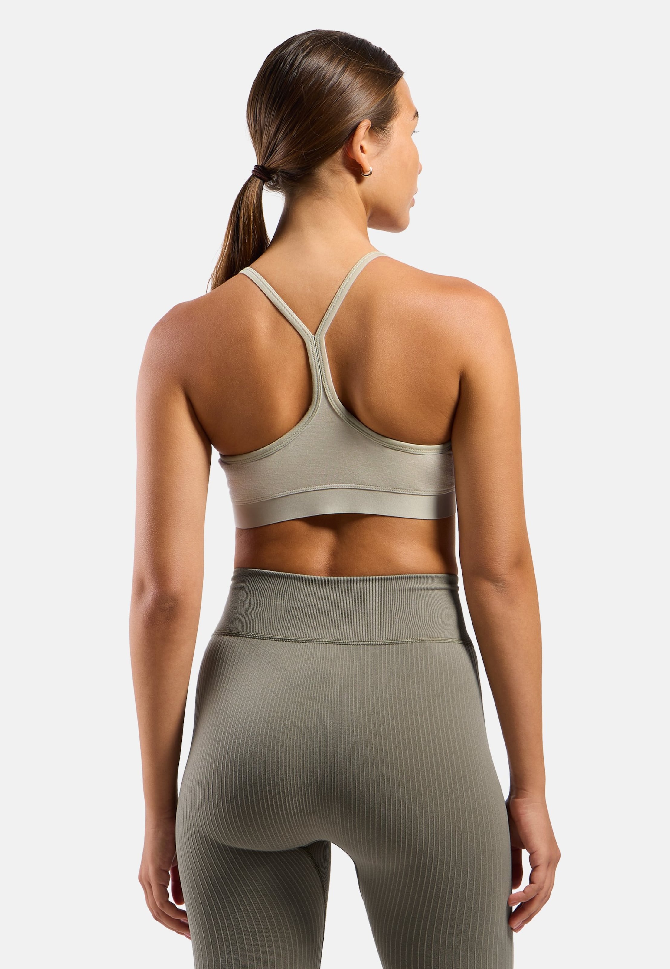 Merino Soft Sport-BH in agate gray