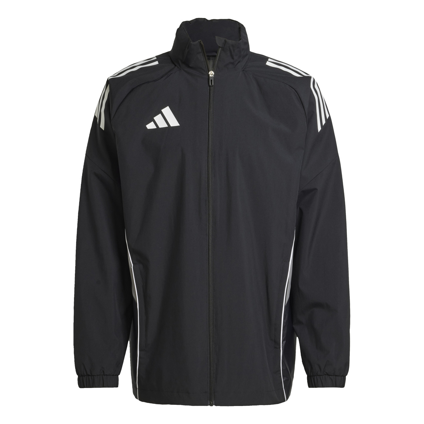Adidas Tiro 25 Competition Allweather Jack Zwart Grijs