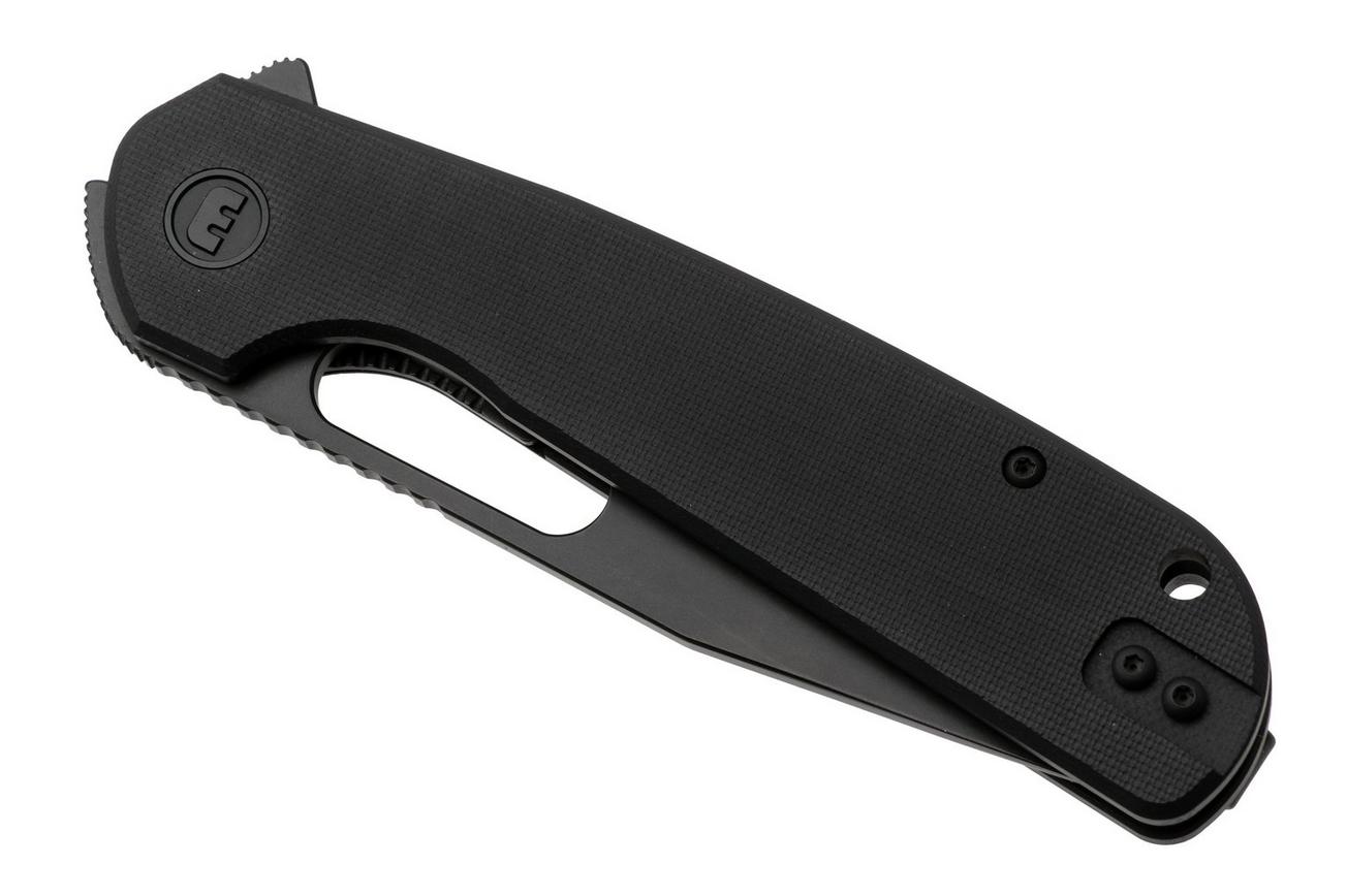 Eutektik Trinity TRI-BBW-R Blackwashed 14C28N, Black G10, zakmes