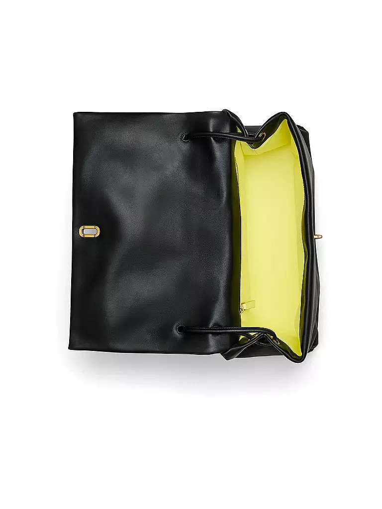 MARC JACOBS Ledertasche - Umhängetasche THE LARGE DUAL BAG schwarz