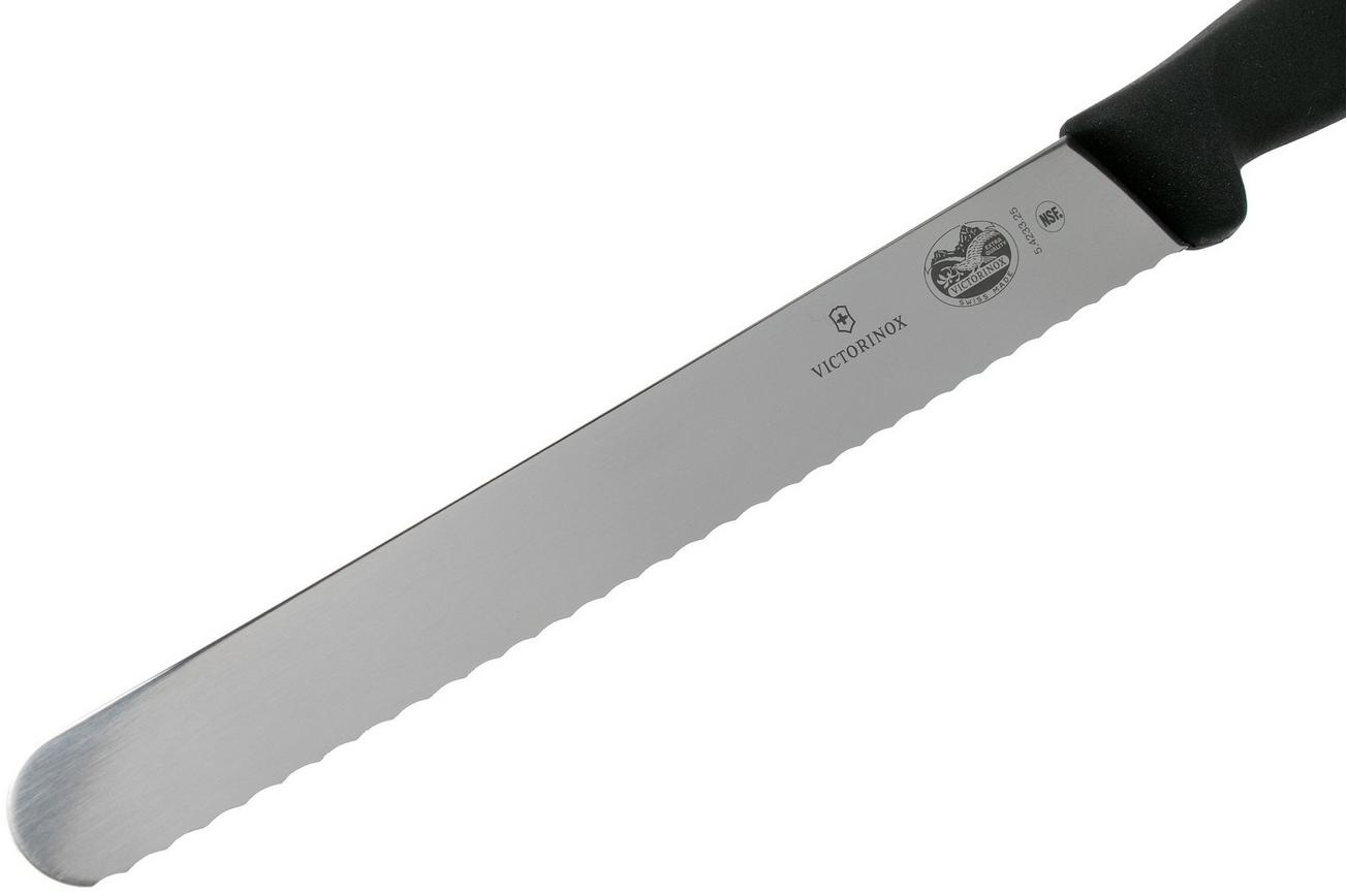 Victorinox Fibrox banketbakkersmes/broodmes 25 cm, 5-4233-25