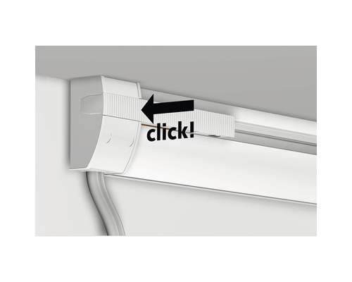 Schilderijrail Combi Rail Pro Light wit LED set 2 m