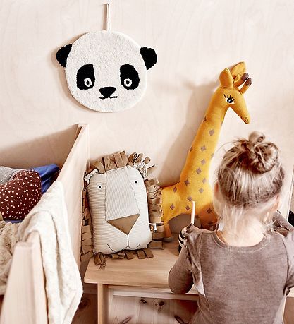 OYOY V?gt?ppe - 25x32 cm - Panda - White/Black