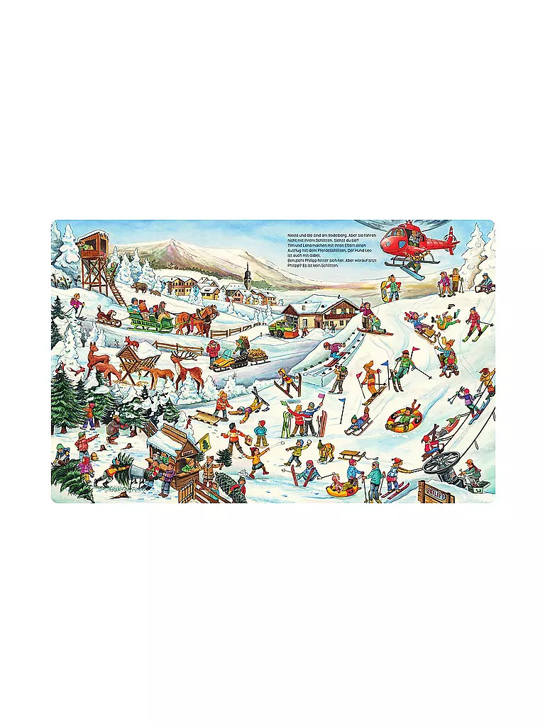 KAUFMANN VERLAG Mein großes Wimmelbilderbuch Weihnachten keine Farbe