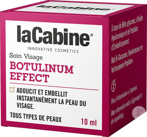 LaCabine Botulinum Effect Crème Anti-Âge Tous Types De Peau Pot 10ml