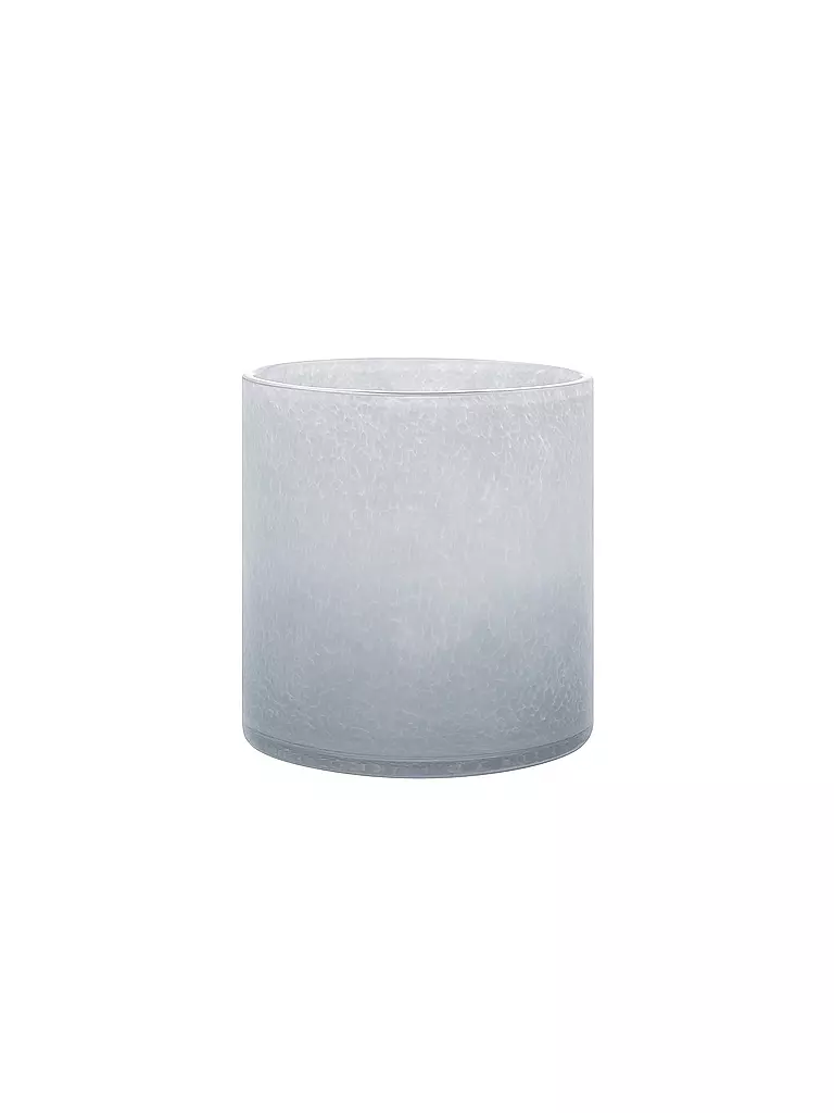 BLOMUS Windlicht SAGA Large 16cm Tradewinds hellgrau