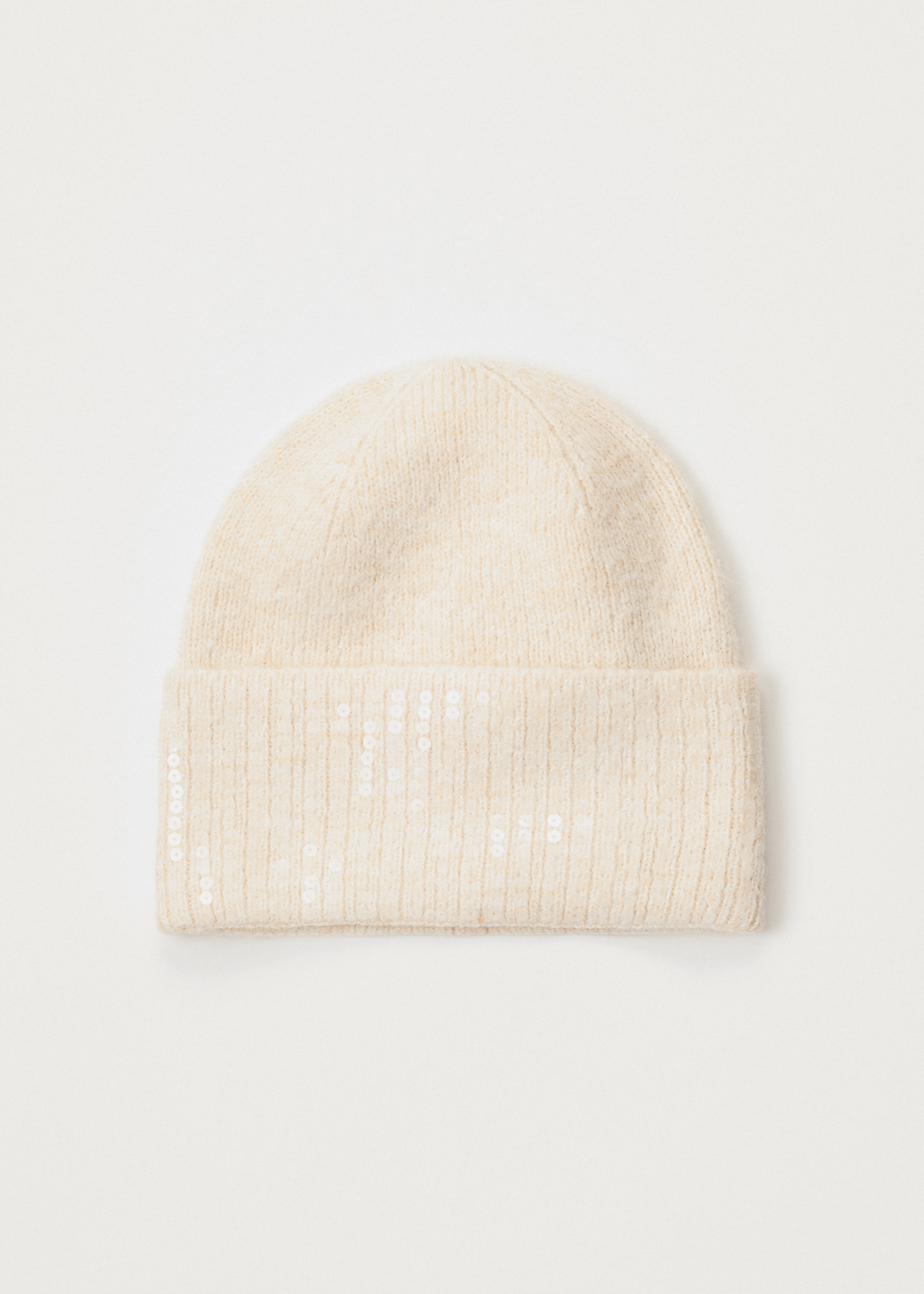 Beanie met sequins