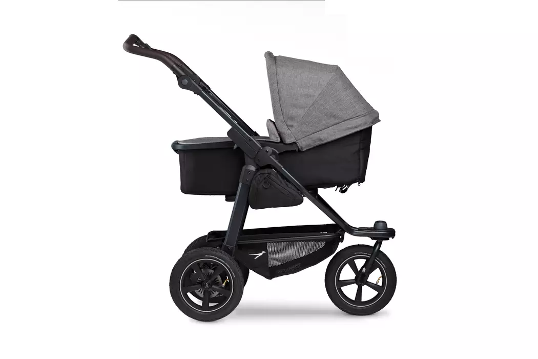 Kombi-Kinderwagen Mono 2 Luftreifen Prem.Grau