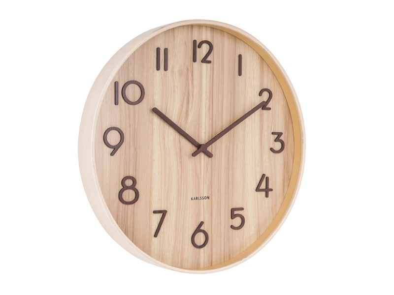 Wall Clock Pure Large KA5810WH White