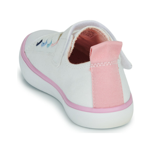 Geox - J GISLI GIRL - Blanc / Rose