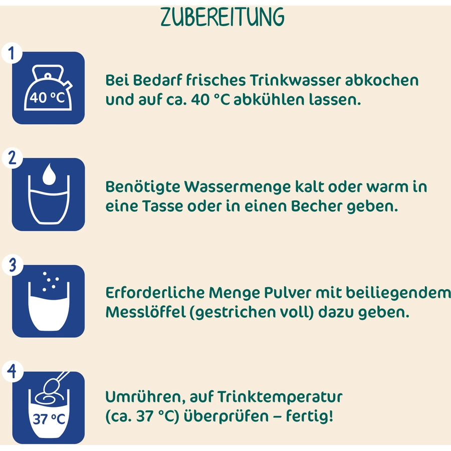 Milupa Milumil Kindermilch 1+ 5 x 550 g ab dem 1. Jahr