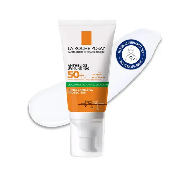 La Roche Posay Anthelios Oil Control UVmune 400 Gel Crème Solaire FPS 50+ 50ml