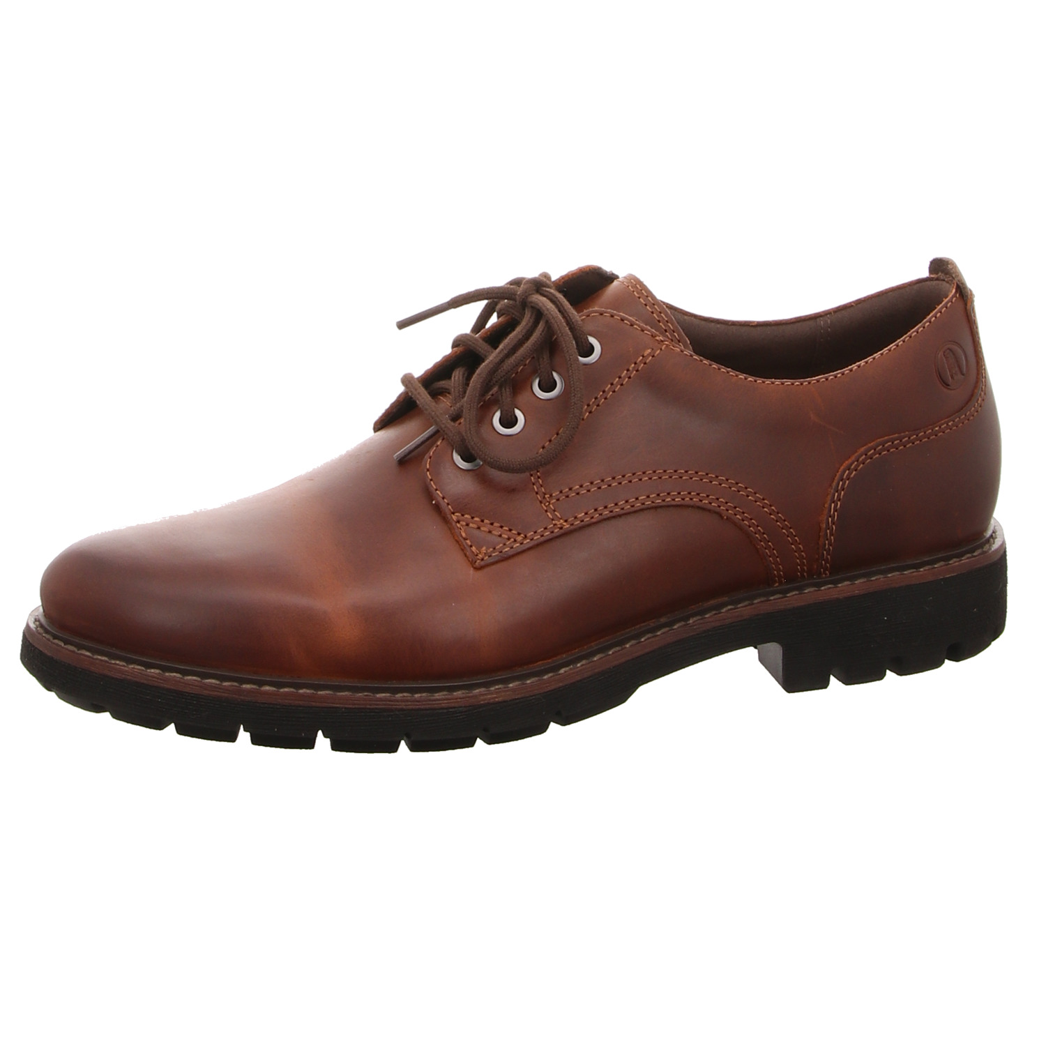 Clarks Schnürhalbschuh braun