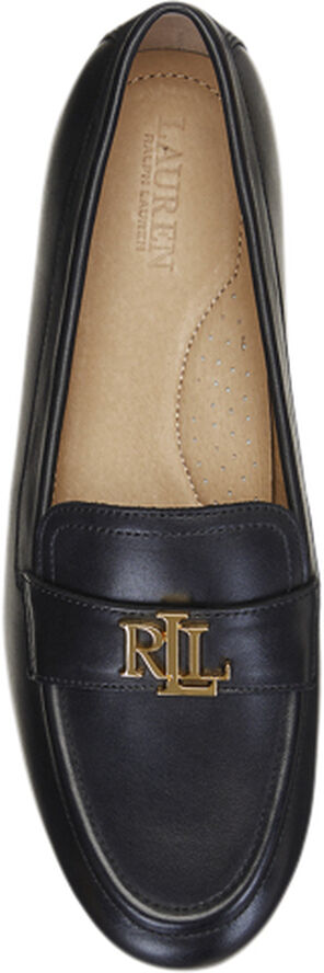 Lauren Ralph Lauren BURNISHED CALF-AVERI III-FL-LFR Sort