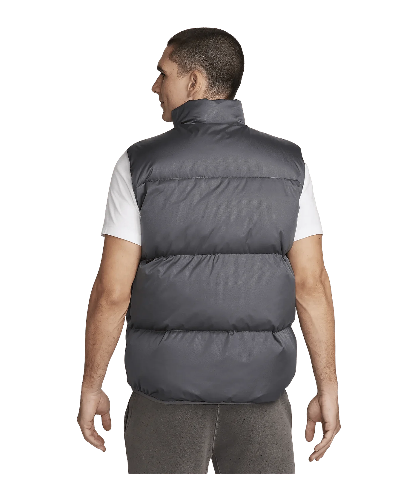 Nike Club Therma-FIT Puffer Weste Grau F068