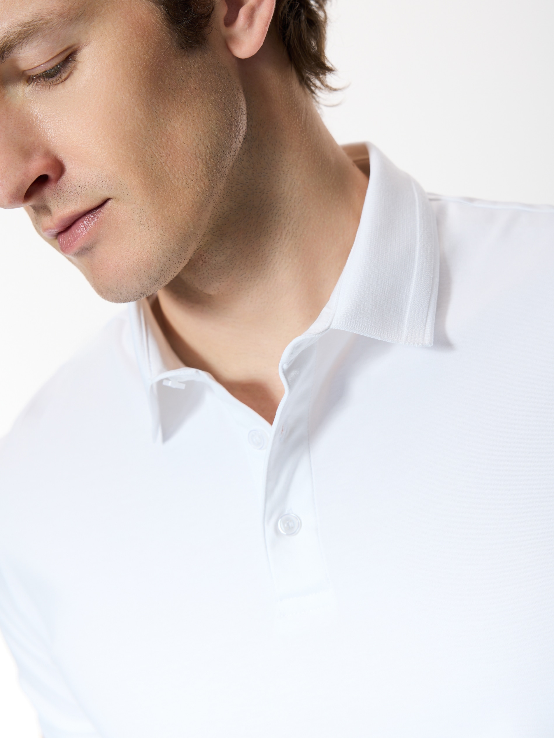 Slim-Polo aus Pima-Baumwolle