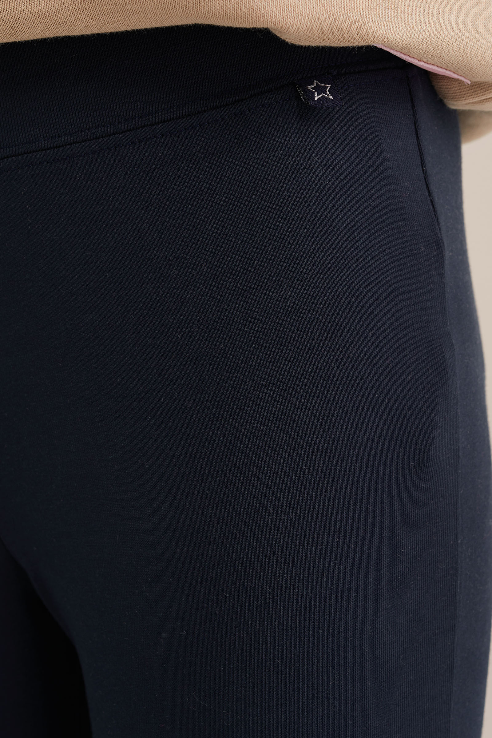 Meisjes legging Fundamentals Marineblauw