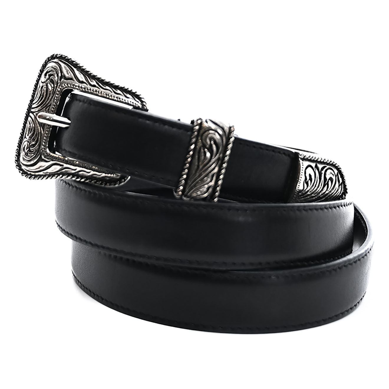 Saint Laurent Ceinture en Cuir noire - Très bon état