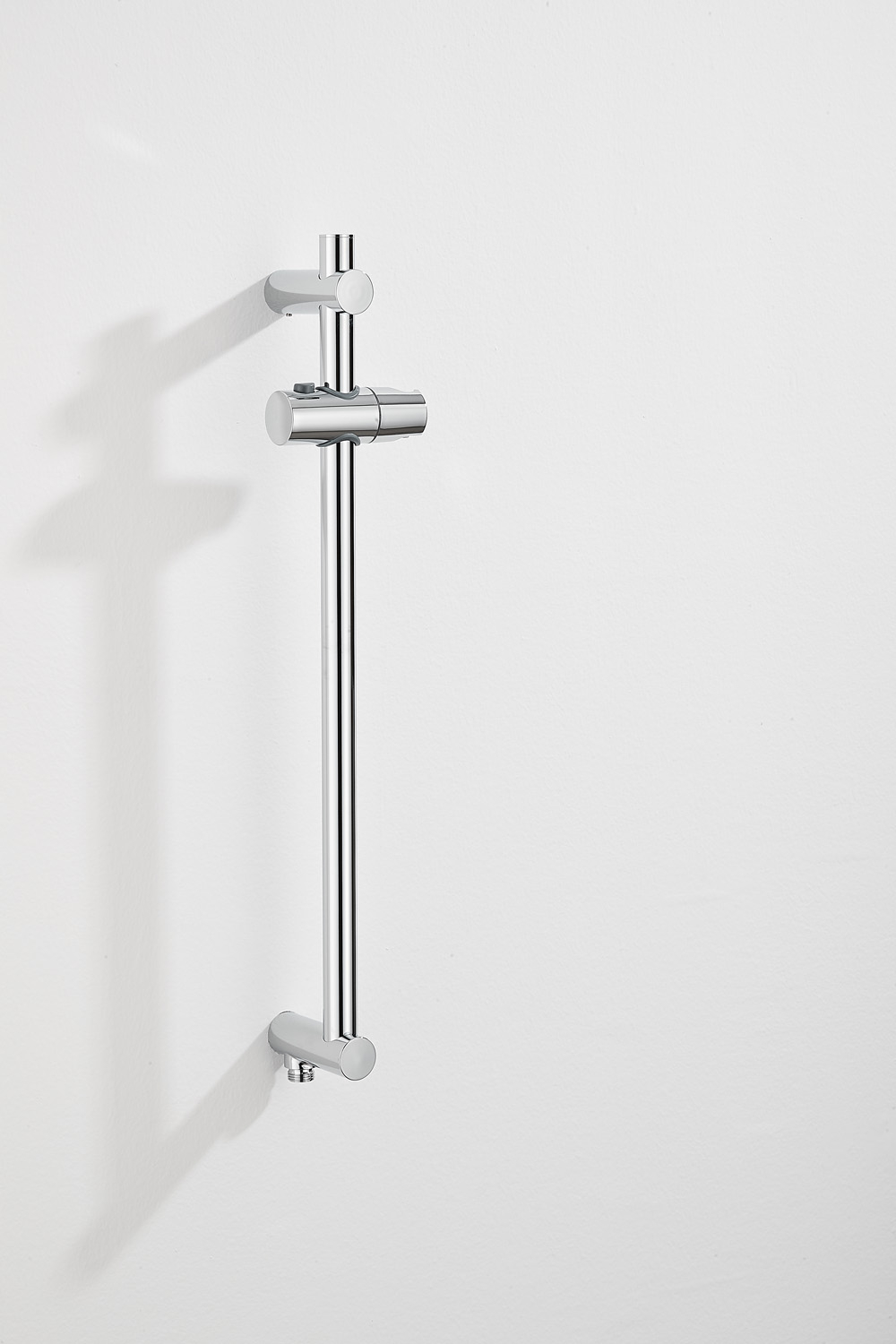 Saniclear Plus douche glijstang met wateraansluiting 60cm chroom