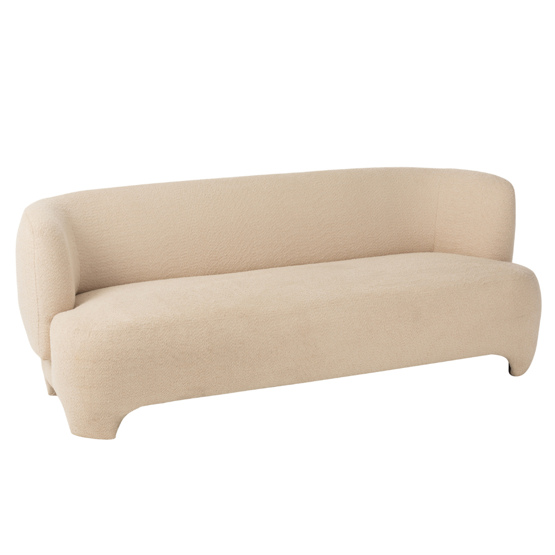 Bank Poppy Bouclé Creme