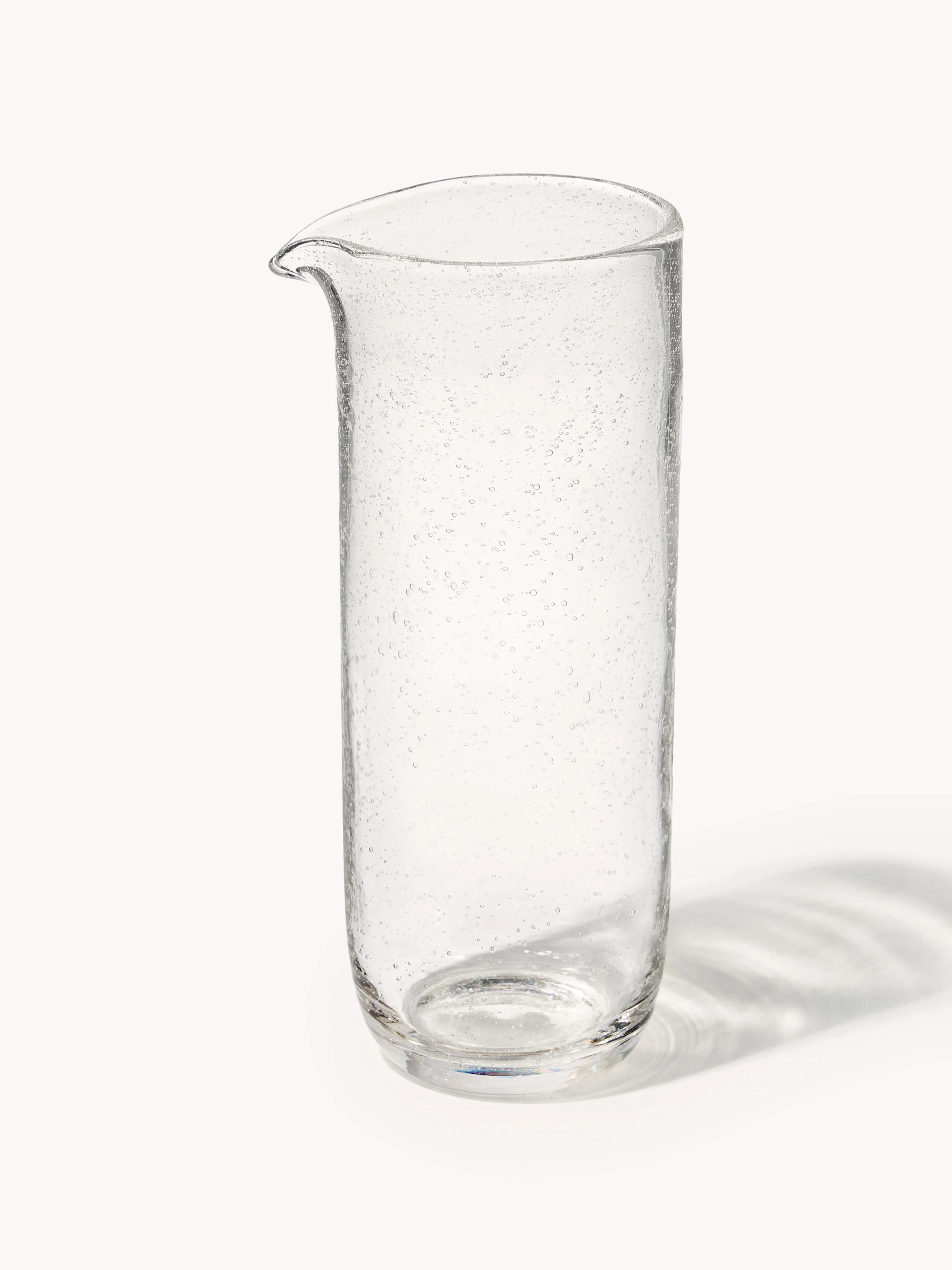 Mondgeblazen karaf Hippolyte met luchtbellen, 840 ml