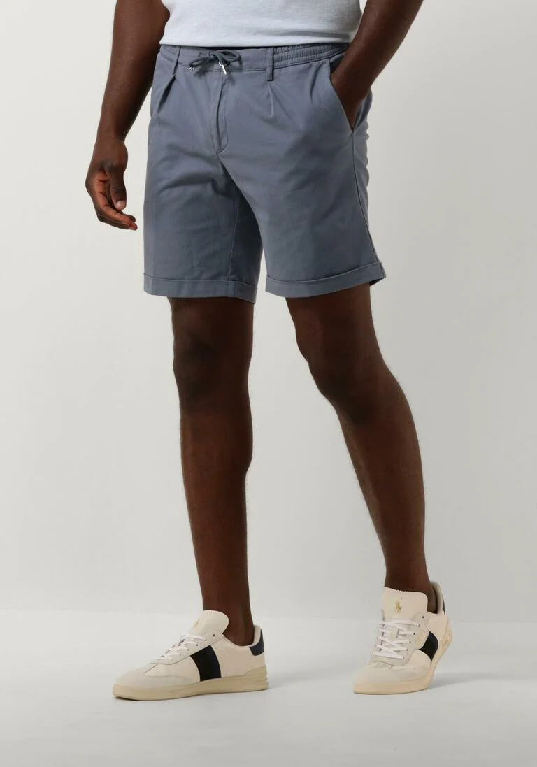 PROFUOMO blauwe profuomo korte broek trousers 845 short