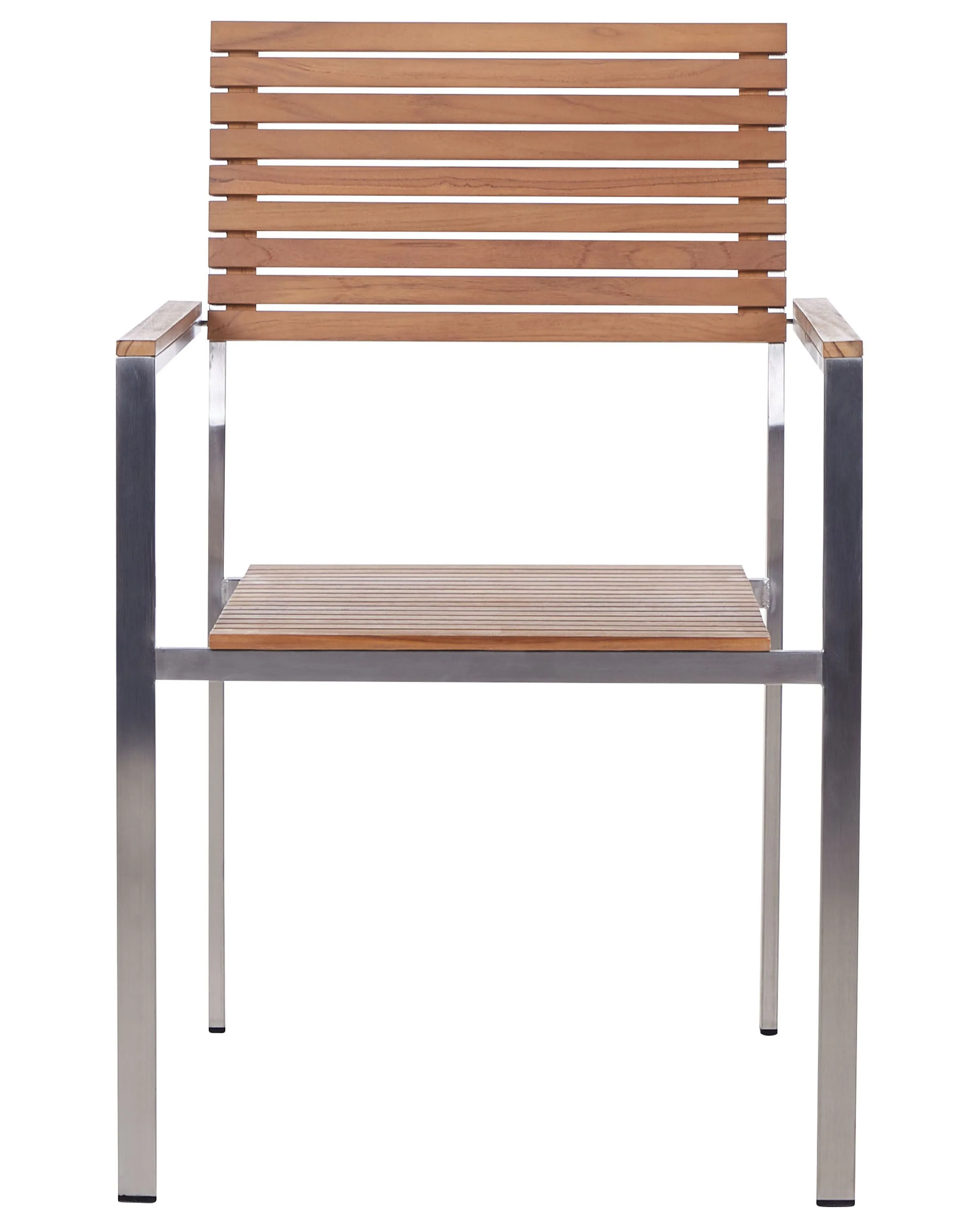 Set van 6 tuinstoelen VIAREGGIO Gecertificeerd teakhout Bruin
