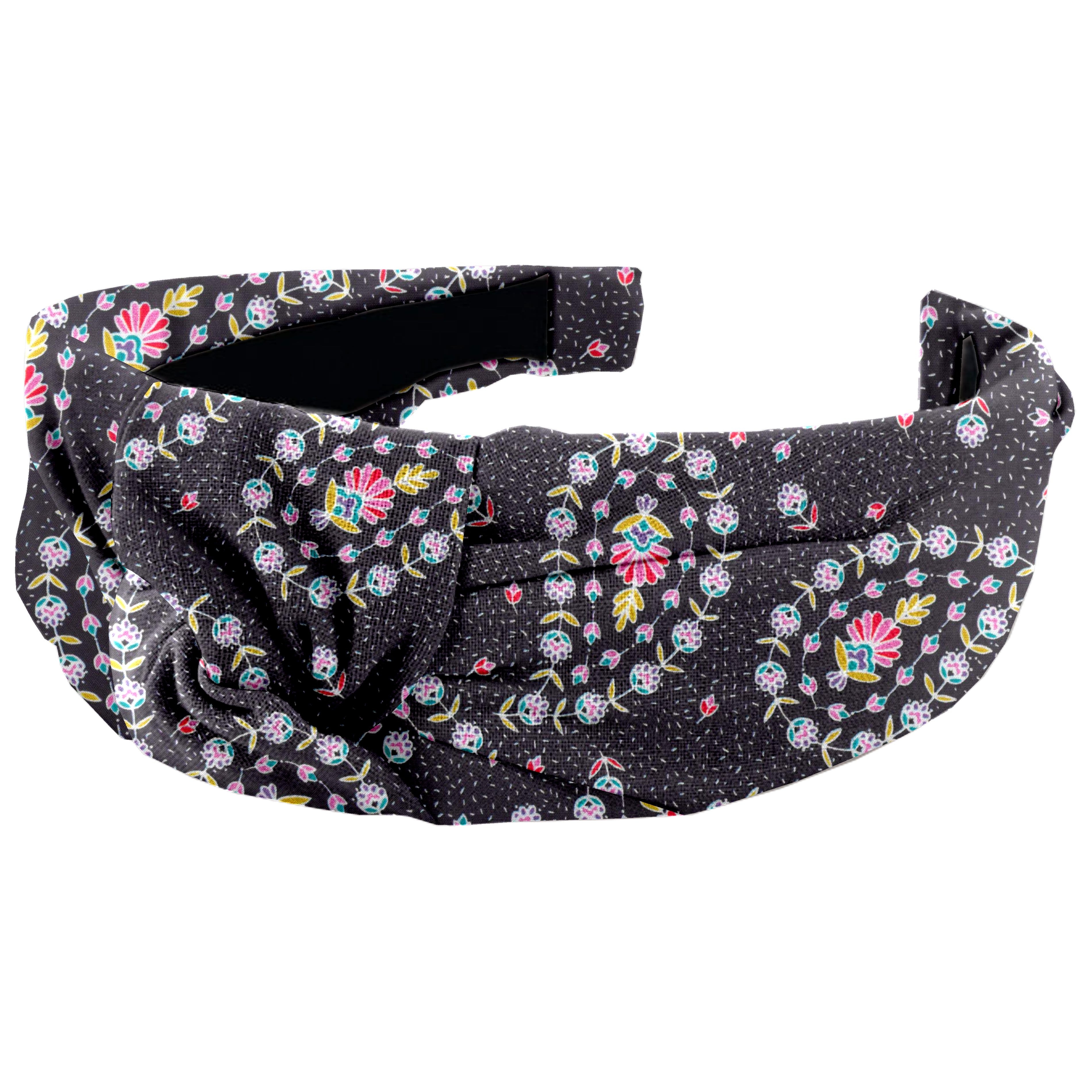 Serre-Tête Large Croisé Bleudana