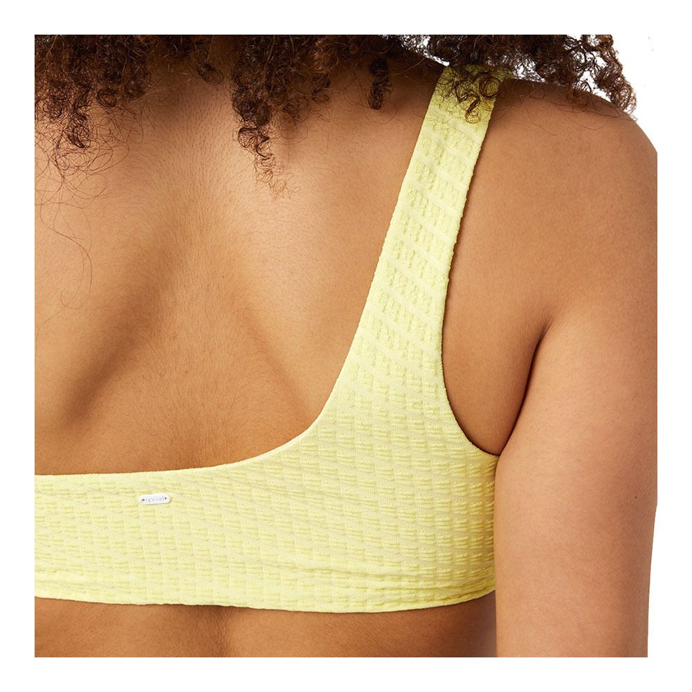 Rip Curl CUSTOM RIB ONE STRAP - Haut de maillot de bain Femme light yellow