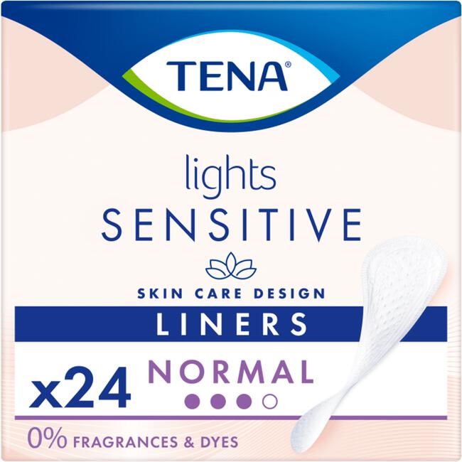 TENA Lights Sensitive Normal Inlegkruisjes 24 stuks