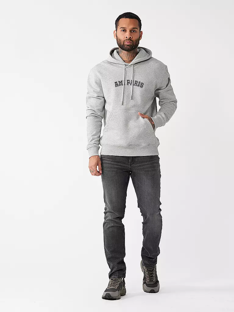 AMI PARIS Kapuzensweater - Hoodie grau