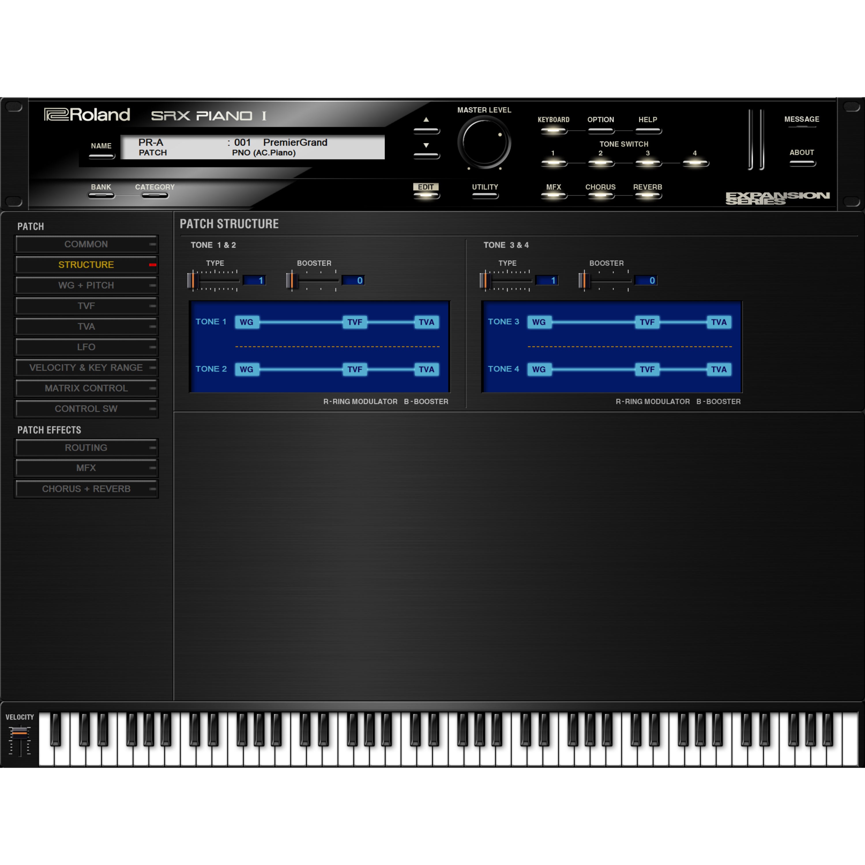 Roland Cloud SRX Piano I (download)