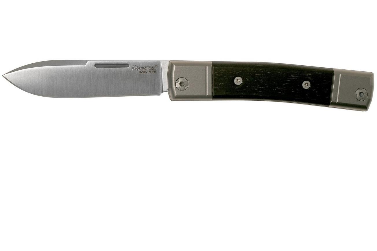 LionSteel BestMan BM2 EB Ebony slipjoint zakmes