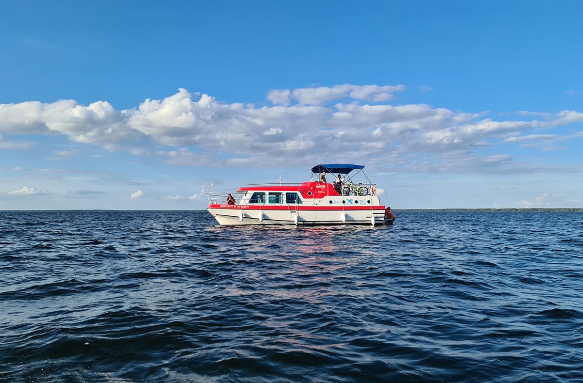 Hausboot-Übernachtung Zeuthen