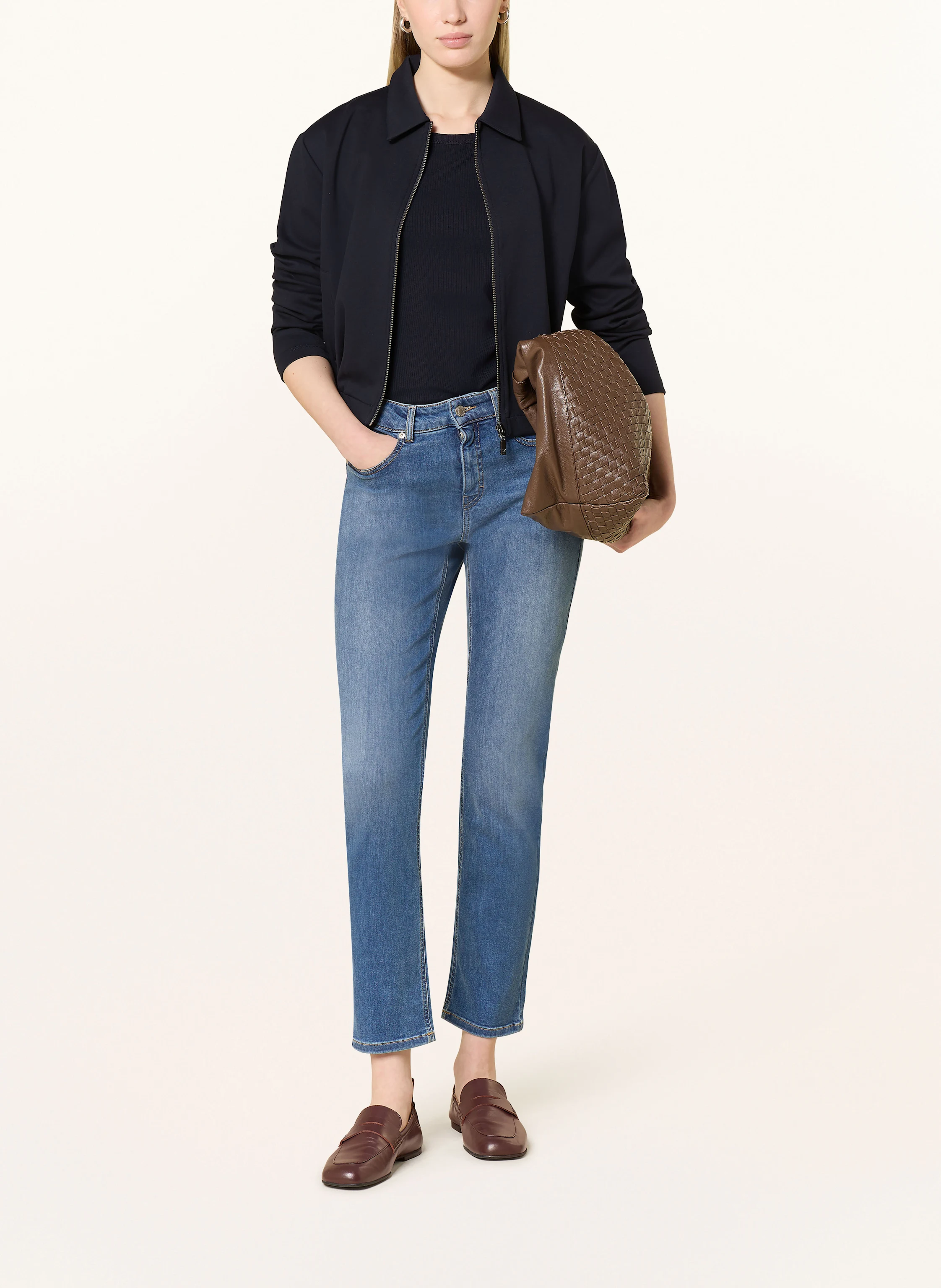OPUS PANTS Straight Jeans MELLY BASE