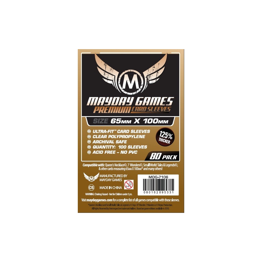 Mayday - Magnum Large Sleeves - Premium - 65x100mm - 80p