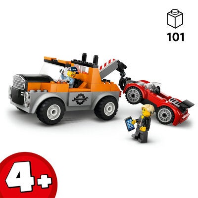 LEGO City 60435 Bergingsbil og sportsbil