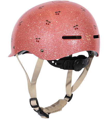 Konges Sløjd Fahrradhelm - Cherry Glitter