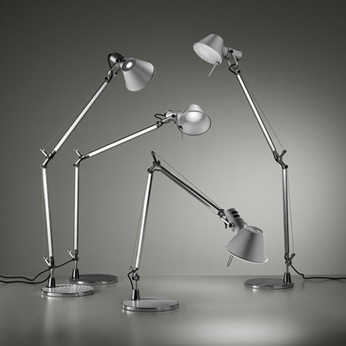 Bureaulamp Tolomeo Micro zwart