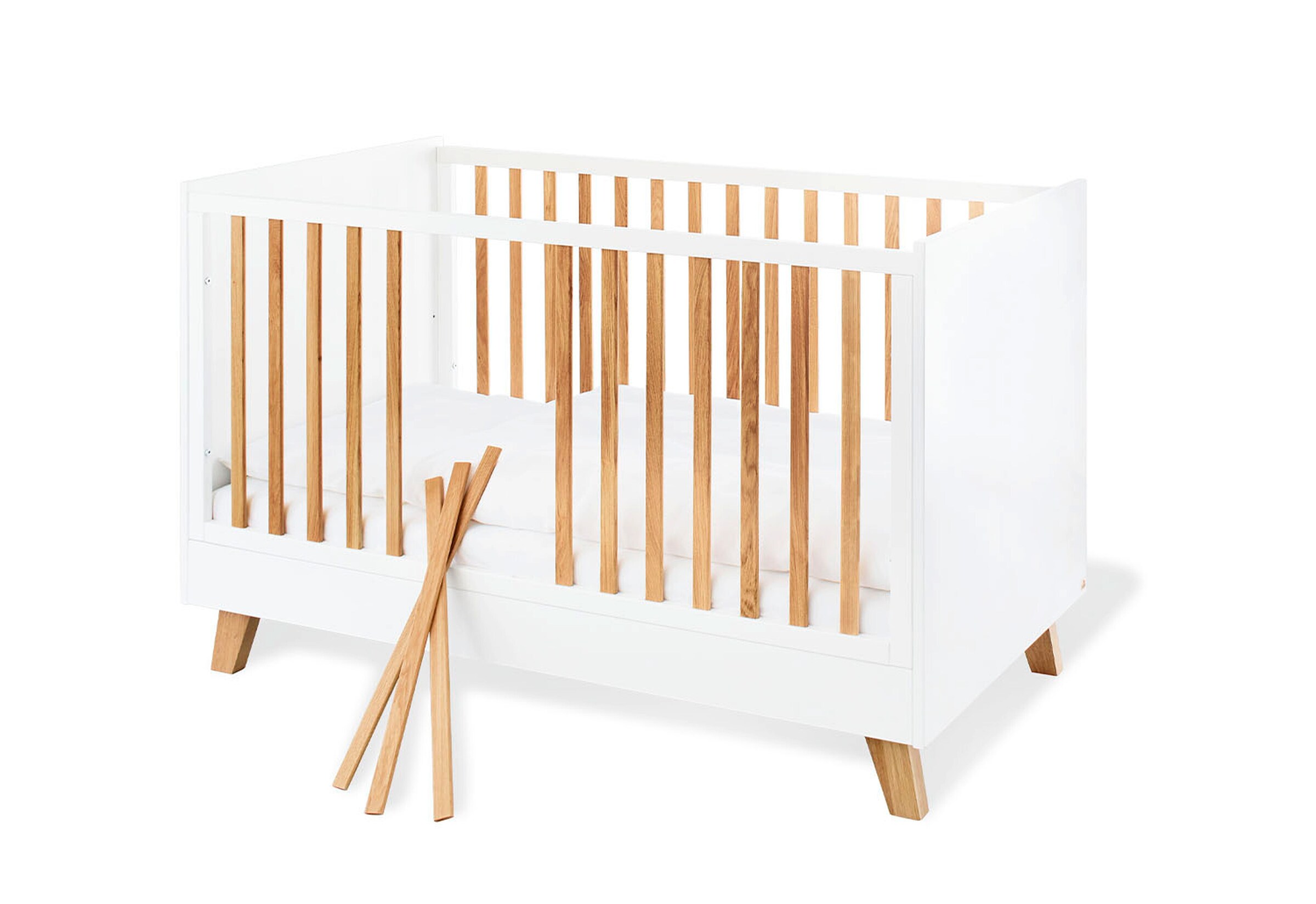 Pinolino Kinderzimmer-Set „Pan” breit groß inkl. Wandregal, 4-tlg.