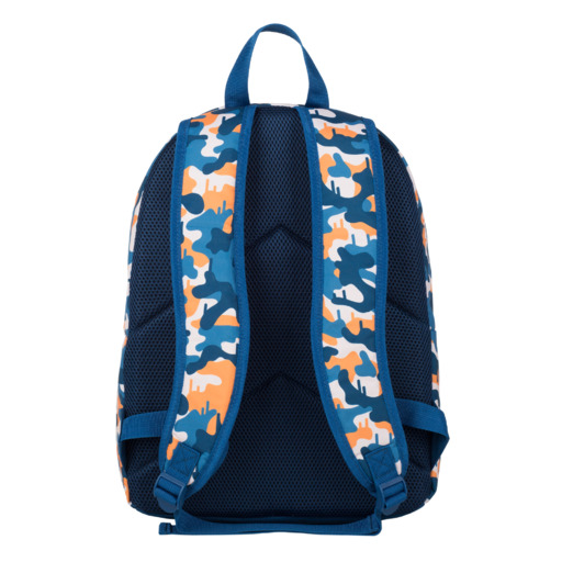 Mochila escolar americana Fortnite camuflada azul