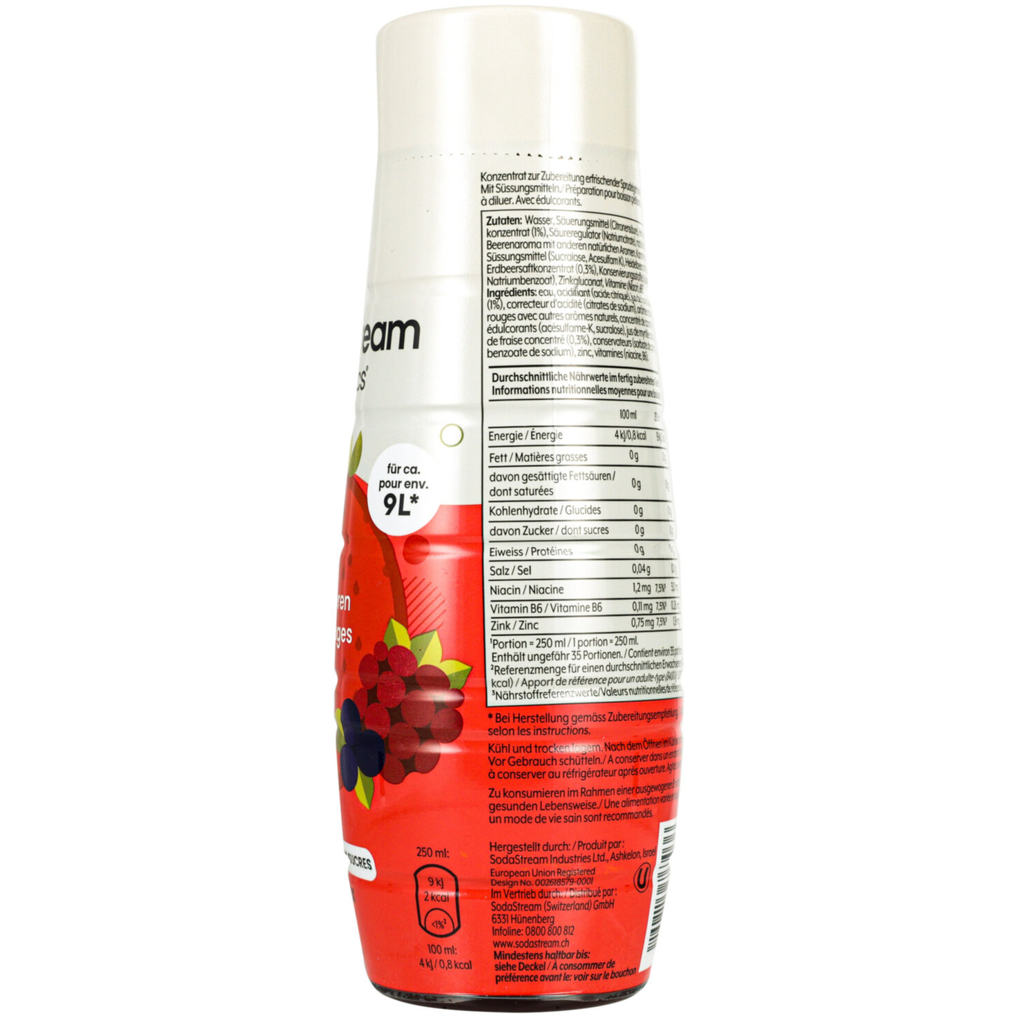 SodaStream Classic Rote Beeren Zero